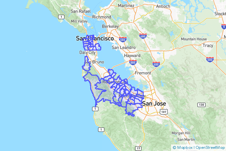 Service Area Map