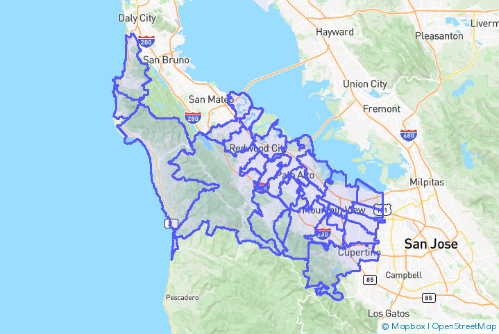 Service Area Map