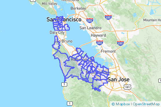 Service Area Map