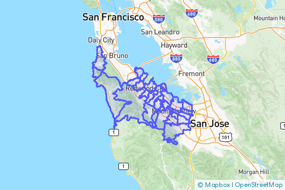 Service Area Map