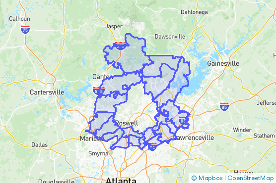 Service Area Map