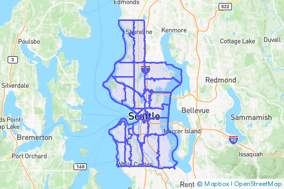 Service Area Map