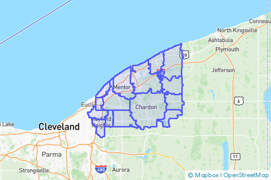 Service Area Map