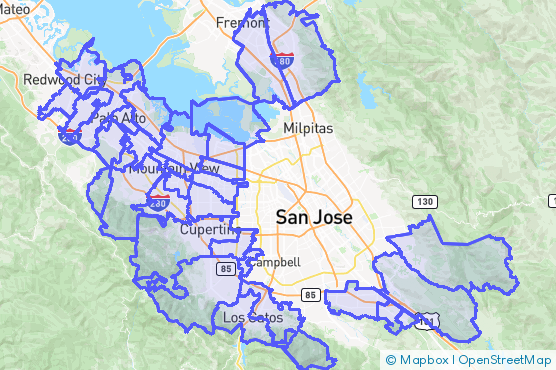 Service Area Map