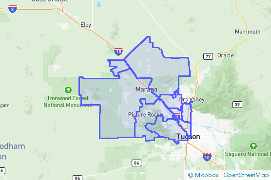 Service Area Map