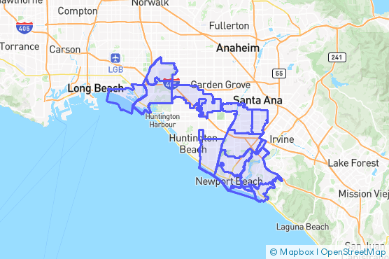 Service Area Map