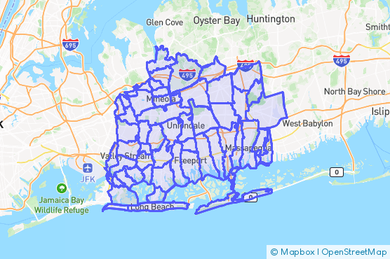 Service Area Map