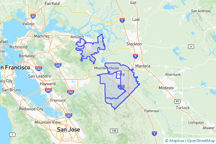 Service Area Map