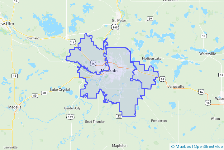 Service Area Map