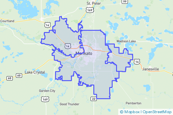 Service Area Map