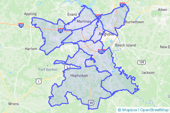 Service Area Map