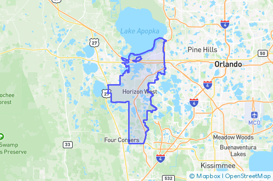 Service Area Map