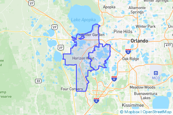 Service Area Map