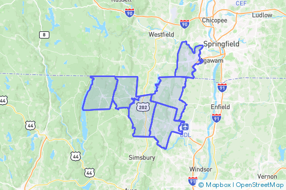 Service Area Map