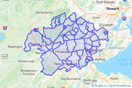 Service Area Map