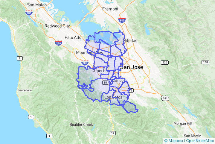 Service Area Map
