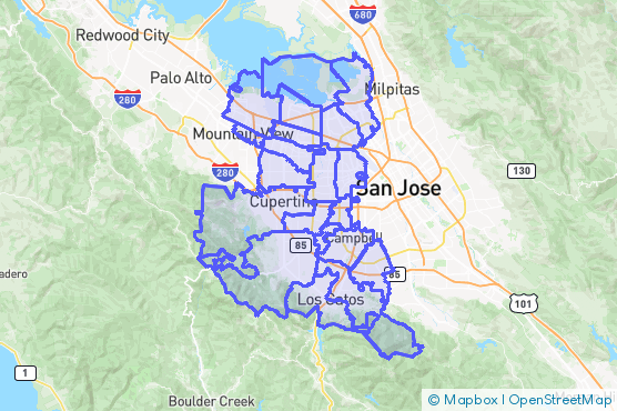 Service Area Map