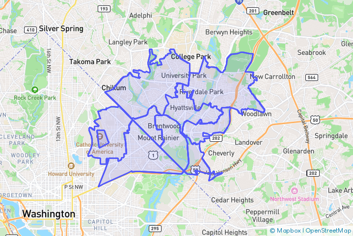 Service Area Map