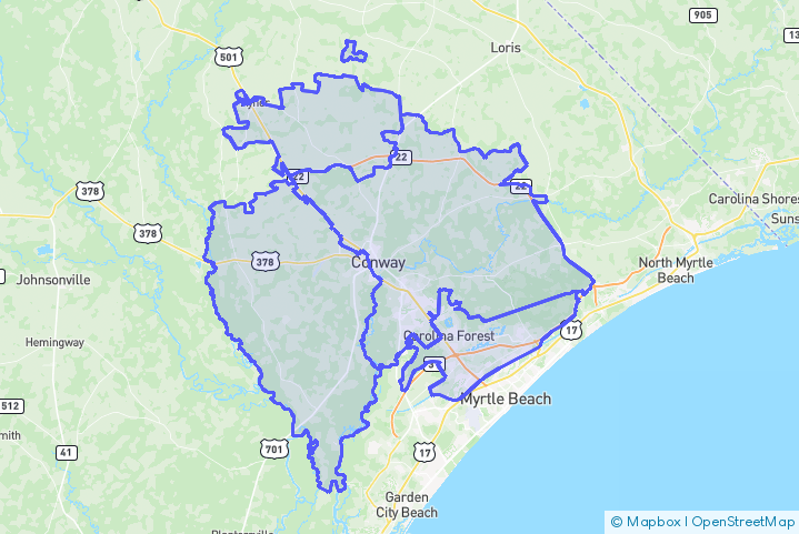Service Area Map