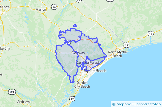 Service Area Map