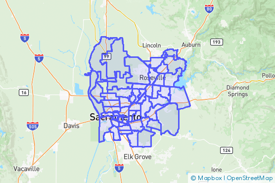 Service Area Map