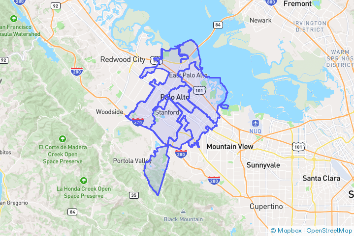 Service Area Map