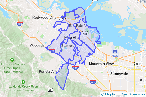 Service Area Map
