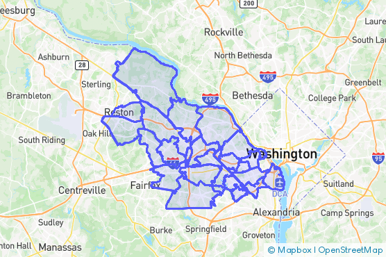 Service Area Map