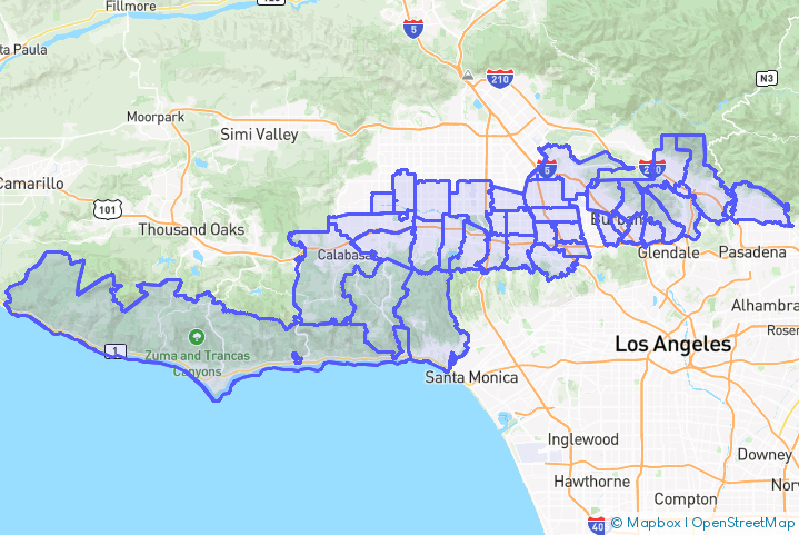 Service Area Map