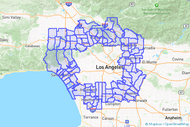 Service Area Map
