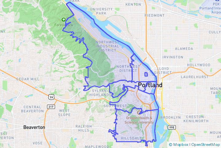 Service Area Map