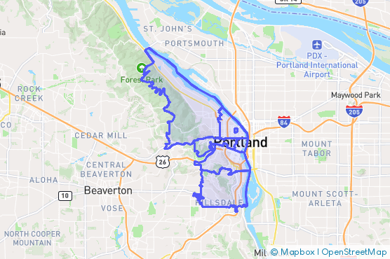 Service Area Map