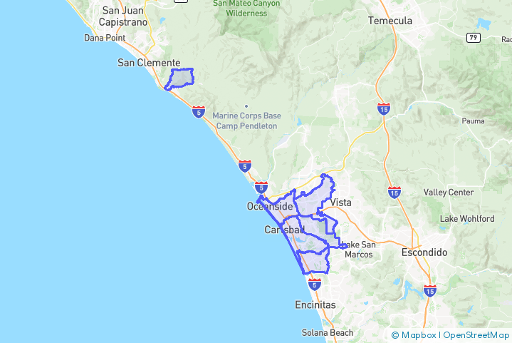 Service Area Map