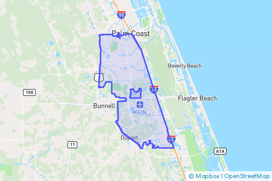 Service Area Map