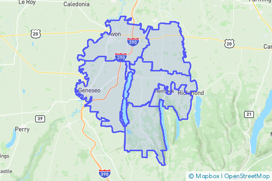 Service Area Map