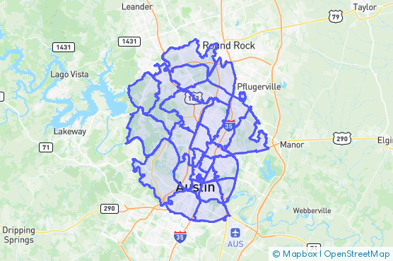 Service Area Map