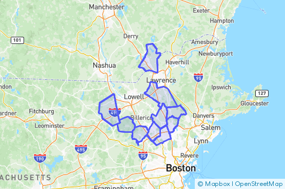 Service Area Map