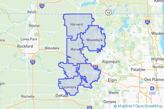 Service Area Map