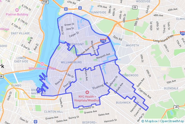 Service Area Map