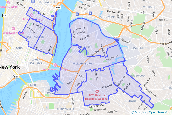 Service Area Map
