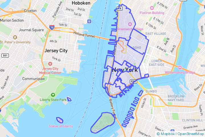 Service Area Map