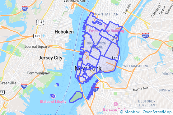 Service Area Map