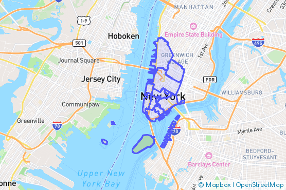 Service Area Map