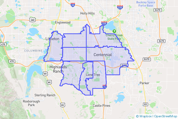 Service Area Map