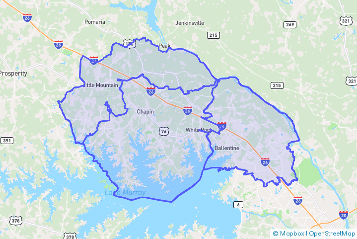 Service Area Map