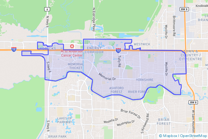 Service Area Map