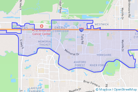 Service Area Map