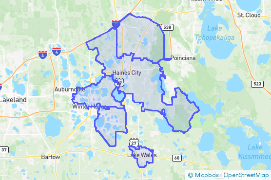 Service Area Map