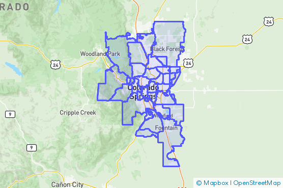 Service Area Map