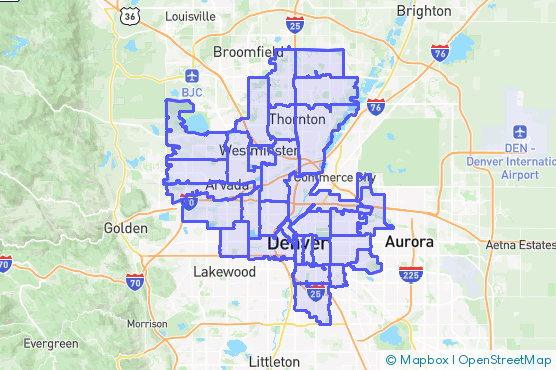 Service Area Map